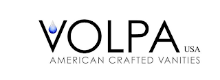 VOLPA USA AMERICAN CRAFTED VANITIES logo