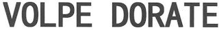 VOLPE DORATE logo