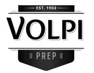 VOLPI AMERICAN CRAFTED PREP EST. 1902 logo