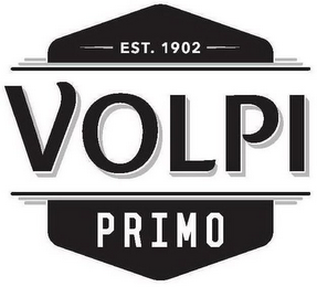 VOLPI PRIMO EST. 1902 logo