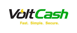 VOLTCASH FAST. SIMPLE. SECURE. logo