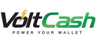 VOLTCASH POWER YOUR WALLET logo