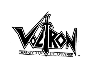 VOLTRON DEFENDER OF THE UNIVERSE logo