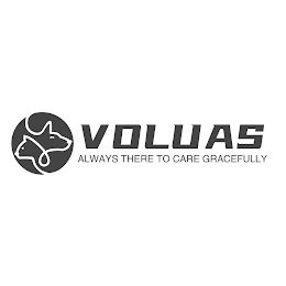 VOLUAS ALWAYS THERE TO CARE GRACEFULLY logo
