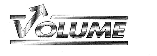 VOLUME logo