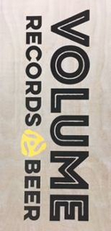 VOLUME RECORDS BEER logo