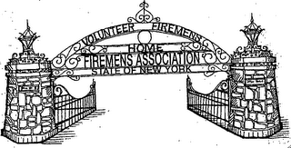 VOLUNTEER FIREMENS HOME FIREMENS ASSOCIATION STATE OF NEW YORK logo