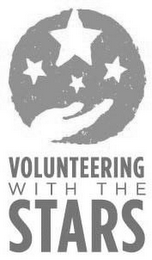 VOLUNTEERING WITH THE STARS logo