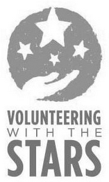 VOLUNTEERING WITH THE STARS logo