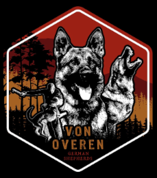 VON OVEREN GERMAN SHEPHERDS logo