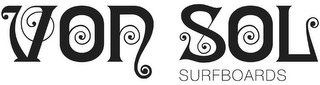 VON SOL SURFBOARDS logo