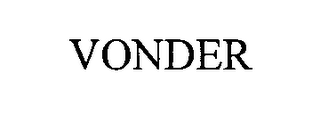 VONDER logo