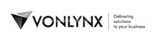VONLYNX DELIVERING SOLUTIONS TO YOUR BUSINESS logo