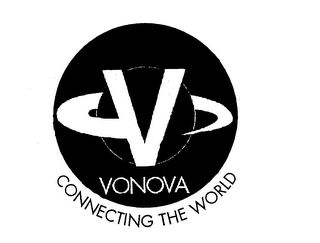 VONOVA CONNECTING THE WORLD logo