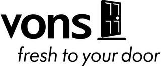 VONS FRESH TO YOUR DOOR logo