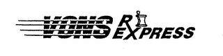 VONS RX EXPRESS logo