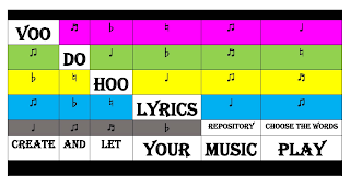 VOO DO HOO LYRICS REPOSITORY CHOOSE THE WORDS CREATE AND LET YOUR MUSIC PLAY logo