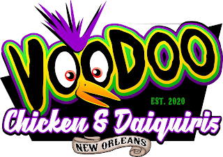 VOODOO CHICKEN & DAIQUIRIS NEW ORLEANS EST. 2020 logo