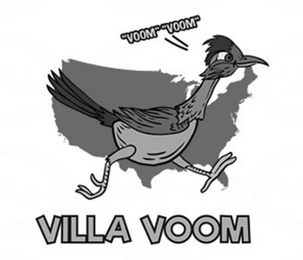 "VOOM" "VOOM" VILLA VOOM logo