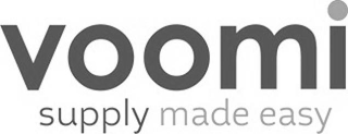 VOOMI SUPPLY MADE EASY logo