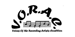 V.O.R.A.C. VOICES OF THE RECORDING ARTISTS COALITION logo