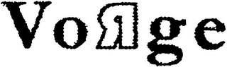 VORGE logo