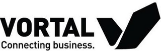 VORTAL CONNECTING BUSINESS. V logo