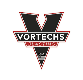VORTECHS BLASTING USA logo