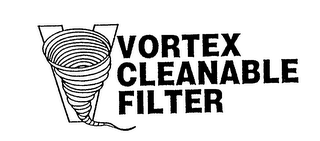 VORTEX CLEANABLE FILTER logo