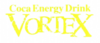 VORTEX COCA ENERGY DRINK logo