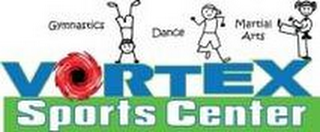 VORTEX SPORTS CENTER GYMNASTICS DANCE MARTIAL ARTS logo