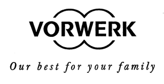 VORWERK OUR BEST FOR YOUR FAMILY logo