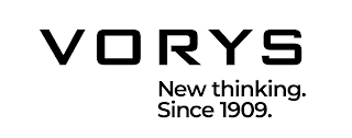 VORYS NEW THINKING. SINCE 1909. logo