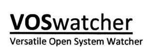 VOS WATCHER VERSATILE OPEN SYSTEM WATCHER logo