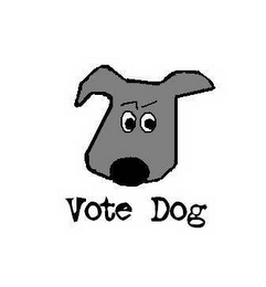 VOTE DOG logo