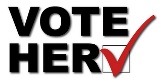 VOTE HER logo