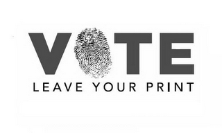 VOTE LEAVE YOUR PRINT logo