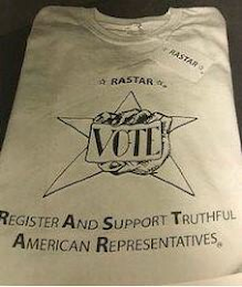 VOTE REGISTER AND SUPPORT TRUTHFUL AMERICAN REPRESENTATIVES logo
