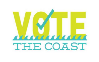 VOTE THE COAST logo