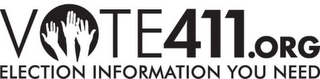 VOTE411.ORG ELECTION INFORMATION YOU NEED logo