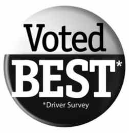 VOTED BEST DRIVER SURVEY logo