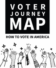 VOTER JOURNEY MAP HOW TO VOTE IN AMERICA logo