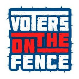 VOTERS ON THE FENCE logo