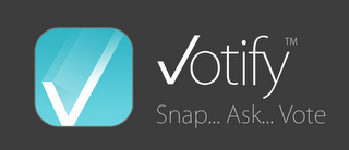 VOTIFY SNAP ASK VOTE logo