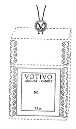 VOTIVO AROMATIC CANDLE NO 7.3 OZ. logo