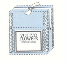 VOTIVO FLOWERS SCENTED CANDLE logo