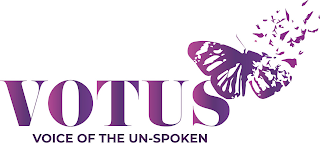 VOTUS VOICE OF THE UN-SPOKEN logo