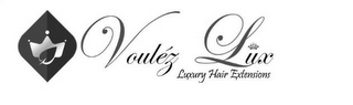 VOULEZ LUX LUXURY HAIR EXTENSIONS logo