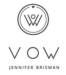 VOW VOW JENNIFER BRISMAN logo