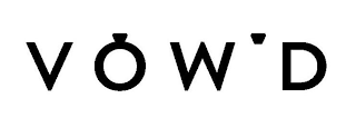 VOW'D logo